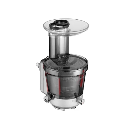 KitchenAid Slowjuicer/saftcentrifuge Til Køkkenmaskine Klar/grå 5KSM1JA 2 KitchenAid Slowjuicer/saftcentrifuge Til Køkkenmaskine Klar/grå 5KSM1JA