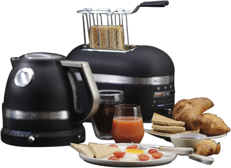 KitchenAid Artisan Toaster 2-skiver Rustik Sort 5 KitchenAid Artisan Toaster 2-skiver Rustik Sort - Billede 3