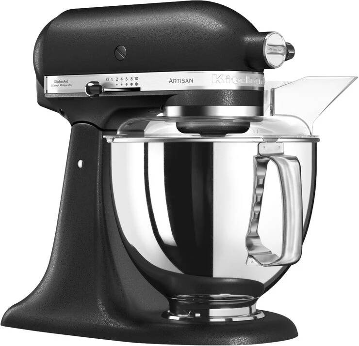 KitchenAid Artisan Røremaskine Rustik Sort 4,8 Liter 4 KitchenAid Artisan Røremaskine Rustik Sort 4,8 Liter - Billede 2