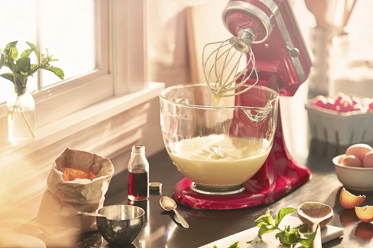 KitchenAid Artisan Glasskål Til Køkkenmaskine 4,7 Liter 4 KitchenAid Artisan Glasskål Til Køkkenmaskine 4,7 Liter - Billede 2