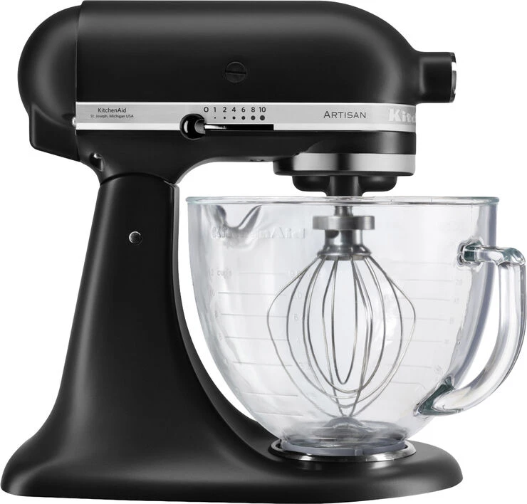 KitchenAid Artisan Glasskål Til Køkkenmaskine 4,7 Liter 6 KitchenAid Artisan Glasskål Til Køkkenmaskine 4,7 Liter - Billede 4