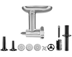 Forside 20 KitchenAid Kødhakkersæt Til Køkkenmaskine Stål/Sort 5KSMMGA