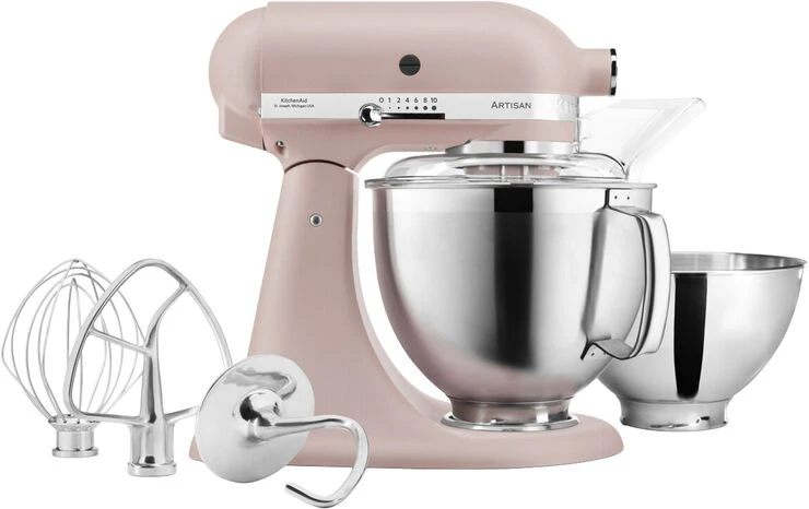 KITCHENAID ARTISAN RØREMASKINE I I FEATHER PINK - 5KSM185PSE 3 KITCHENAID ARTISAN RØREMASKINE I I FEATHER PINK - 5KSM185PSE