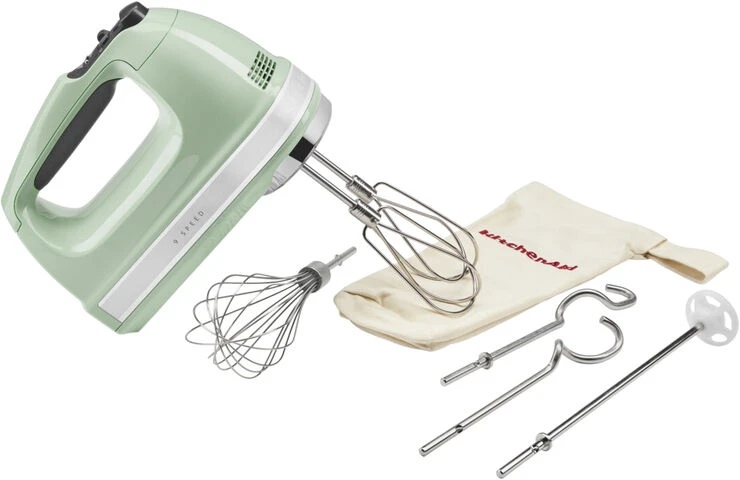 KITCHENAID HÅNDMIXER MED 9 HASTIGHEDER, PISTACCIO, 5KHM9212E 3 KITCHENAID HÅNDMIXER MED 9 HASTIGHEDER, PISTACCIO, 5KHM9212E