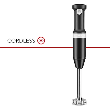 KitchenAid Artisan 5KHBBV53EBM Ledningsfri Stavmixer Mat Sort 4 KitchenAid Artisan 5KHBBV53EBM Ledningsfri Stavmixer Mat Sort - Billede 2