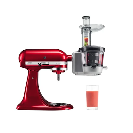 KitchenAid Slowjuicer/saftcentrifuge Til Køkkenmaskine Klar/grå 5KSM1JA 3 KitchenAid Slowjuicer/saftcentrifuge Til Køkkenmaskine Klar/grå 5KSM1JA - Billede 2