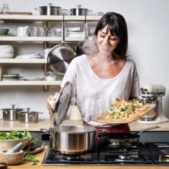 KitchenAid Grydesæt 4 Dele, Rustfrit Stål 9 KitchenAid Grydesæt 4 Dele, Rustfrit Stål -KitchenAid Shop cc003575 001 57895 3