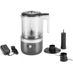 KitchenAid Ledningsfri Mini Food Processor 5KFCB519EDG Mat Grå 1,19 L -KitchenAid Shop e042de66 8920 4b6f 8d08 c74fde256976