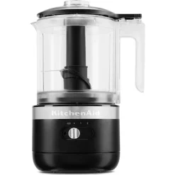 KitchenAid Ledningsfri Mini Food Processor 5KFCB519EBM Mat Sort 1,19 L -KitchenAid Shop e13caded 101d 4ba7 86b5 96e03f8ed2fa