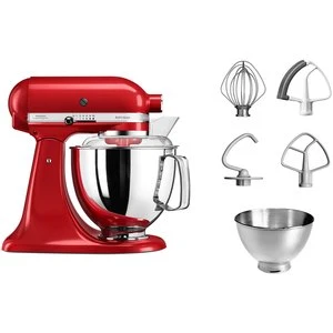 KitchenAid Artisan 5KSM175PSEER Røremaskine, Rød 5 KitchenAid Artisan 5KSM175PSEER Røremaskine, Rød - Billede 3