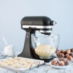 KitchenAid Artisan KSM156 Røremaskine, Matsort, Glasskål 14 KitchenAid Artisan KSM156 Røremaskine, Matsort, Glasskål -KitchenAid Shop kitchenaid artisan ksm156 roeremaskine matsort glasskaal 5ksm156ebm 45226 3