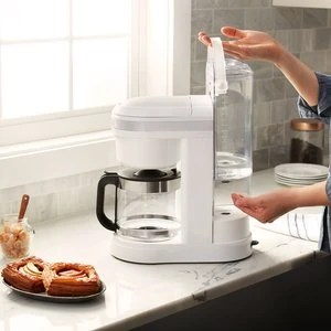 KitchenAid Classic 5KCM1208EWH Kaffemaskine, Hvid 6 KitchenAid Classic 5KCM1208EWH Kaffemaskine, Hvid - Billede 4