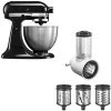 KitchenAid Classic Røremaskine (Sort) + Grøntsagshakkere 2 KitchenAid Classic Røremaskine (Sort) + Grøntsagshakkere -KitchenAid Shop kitchenaid classic roeremaskine sort skaal til islavning pak5k4mvsa 34690 1