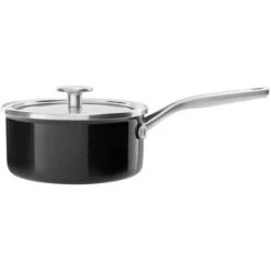 KitchenAid Cookware Collection Kasserolle M/låg 18 Cm. Sort