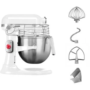 KitchenAid Professionel Køkkenmaskine Hvid 4 KitchenAid Professionel Køkkenmaskine Hvid - Billede 2