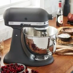 KitchenAid Skål 4,8 Liter, Hamret 11 KitchenAid Skål 4,8 Liter, Hamret -KitchenAid Shop kitchenaid skaal 4 8 liter 5ksm5ssbhm 38889 5